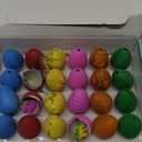 24 Pcs Large Hatching Dinosaur Eggs Easter Party Favors, Easter Egg Filled Toys for Kids Toddlers Grow in Water Dinos Egg Science Kits, Goodie Bag Stuffers, Classroom Prizes, Easter Basket Stuffers (Multicolor)