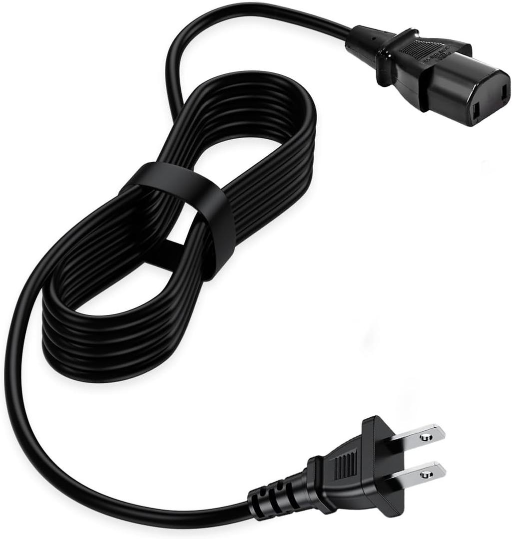 4.9Ft AC Power Cord Compatible with TCL Roku 55 65 75 Class 6 Series 4K Smart TV Series R635 55R635 65R625 65R635 75R635 75S431 75S435 75-R635 Mini-LED QLED Dolby Vision HDR