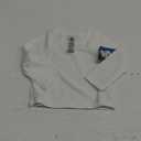 Gerber Unisex Baby Toddler UPF 50+ Long Sleeve Rashguard Swim Shirt (3-6 Months, White)