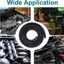 3/16 Fuel Line, Fuel Line Hose 5 Feet, NBR Rubber Gasoline Tube