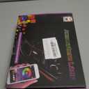 Dreamcolor Acrylic Interior Car LED Strip Light with Wireless APP, RGB 10 in 1 with 175 inches 593 Neon Car Ambient Lighting Kits, Dynamic Chasing Music Sync LEDs Fiber Optic Strip Lights for Car,  Dreamcolor 10 in 1