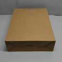 Rattan Bread Baskets, 2 Pack, Oval Woven Baskets with Acrylic Lids, 15.75 x 11.81 inches, Stainless Steel Tongs, Lace Doilies, for Bread, Fruit, Food Display