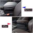 YIWANG Car Center Armrest Storage Box Container Tray for X1 F48 2016-2019, for X2 F47 2018 2019 Left Hand Drive (Black)