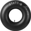 AR-PRO 22x11-8, 21x11-8 Inner Tubes for ATV, Lawn Tractor, Garden Trailer, Golf Cart, Snow Blowers, and More - with TR6 Straight Metal Valve Stems - Made from Durable Butyl Rubber