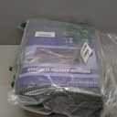 H.VERSAILTEX 4 Piece Stretch Sofa Covers for 3 Cushion Couch Covers for Living Room Furniture Slipcovers (Base Cover Plus 3 Seat Cushion Covers) Upgraded Thicker Jacquard Fabric (Sofa, Grey) (Large)