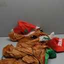 4FT Christmas Inflatable Blow up Christmas Dog is Holding a Sign That Reads Merry Christmas Decoration with LED Light Indoor Outdoor Yard Graden Yard Party Holiday Decor