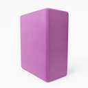 Yoga Block  High Density EVA Foam Yoga Brick for Stability, Balance & Stretching  NonSlip, Lightweight & Durable  9 x 6 x 4 (Purple)