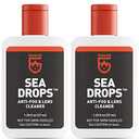 GEAR AID Sea Drops Cleaner and Anti-fog for Dive and Snorkel Masks, Clears Up Dirty, Foggy Lenses, 1.25 fl oz 1 Count