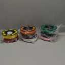 8-Color PLA Filament Bundle for 3D Printers (1.75mm, 250g/ Spool, 272 FT Total) - White, Black, Red, Green, Yellow, Pink, Orange-Yellow, Brown | Beginner-Friendly, Low Warping, 2 kg