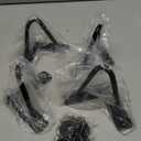 SMARTSTANDARD 4 Inch Hairpin Table Legs, 3 Steel Rods 1/2 Inch Pipe Diameter, 800lbs Load Capacity, Mid-Century Style for Coffee Table, Side Table, Night Stand (Black, 4PCS)