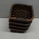 Bed Risers 2 Inch Heavy Duty, Furniture Risers for Bed Desk Table Sofa Couch, Oversized Bed Lifts Risers, Support up to 5000 Lbs (4 Pack Brown)