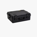 MEIJIA Premium Portable All Weather Heavy Duty Waterproof Hard Compact Camera Case with Customizable Fit Foam, Lightweight Design,24.6"X19.7"X8.6",Black