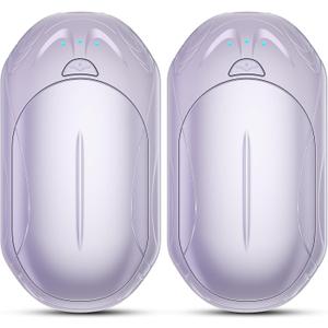 AI Hand Warmers Rechargeable 2 Pack, AI Smart Chips Electric Hand Warmers, 20Hrs Long Safe Heat, Portable Pocket Heater, Gifts for Christmas, Outdoor, Hunting, Golf, Camping Accessories