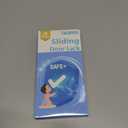 Sliding Door Lock for Kids Safety: 4 Pack Window Locks Child Proof Slide Glass Door Locks, Baby Proofing Closet Cabinet Patio Security Bar, No Drill Toddler Childproof Slider Door Window Stop