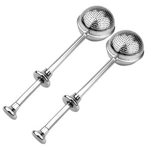 2pcs Tea Filter Stainless Steel Tea Infuser Syringe Strainer Tool Leaking Supply