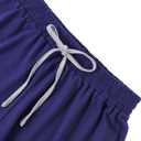 Hilinker Womens 2 Piece Pajama Set Short Sleeve Top with Shorts Sleepwear Summer Lounge Sets Grey Blue Medium (Blue, M)