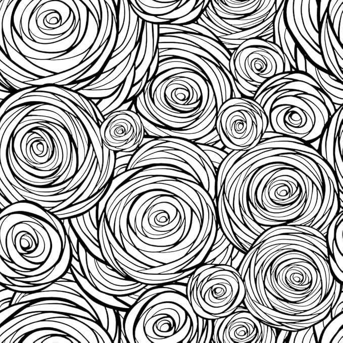 Modern Black and White Rose Floral Mosaic Flower Geometric Peel and Stick Wallpaper Easy Peel Off Contact Paper Stick on Adhesive Wall Paper for Bathroom Waterproof Renter Friendly, 2 Pack