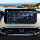 2021 2022 2023 Santa Fe Screen Protector for Hyundai Santa Fe (SEL/XRT/Limited/Calligraphy) 10.25-inch Touch Screen, 9H HardnessTempered Glass 2022 2023 Santa Fe Hybrid Accessories 10.25"