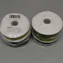 3 Rolls Christmas Velvet Ribbon, 1" Vintage Fabric Velvet Ribbon for Wrappin Wreath Bows Floral Craft, Total 30 Yards (Fruit Green, Moss Green, Dark Green, 1 Inch x 10 Yards) Pack of 2