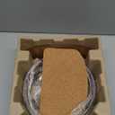 Niteangel Super-Silent Hamster Exercise Wheels: - Quiet Spinner Hamster Running Wheels with Adjustable Stand for Hamsters Gerbils Mice Or Other Small Animals (S, Transparent)