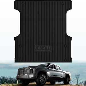 LASFIT Bed Mat for Toyota Tundra 2022-2026 5.5FT/5.5' Truck Bed, All Weather 5.5 FT Bed Liner for Toyota Tundra 2026 2025 2024 2023 2022 Accessories TPE Trunk Mat Cargo Mat (Not Fit Drop-in Liners)