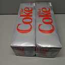 Diet Coke Soda Soft Drinks, 12 fl oz Fridge Pack Cans, 12 Pack - Cola Flavored Diet Soda Soft Drinks Pack of 2 BB AUG 11 2025