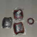 ERIDANUS Auto Accessories Fit for 2023 2022 2021 2020 2019 2018 2017 2016 Exterior Outside Door Handle Bowl Cup Covers Trims (Carbon Fiber) ABS 3 PCS