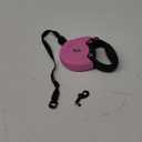 Retractable Dog Leash, 26 Ft Heavy Duty Pet Walking Leash for Small Medium Large Dogs up to 99lbs, Anti-Slip Handle, 360  No Tangle, Nylon Tape, One-Handed Brake (Pink)