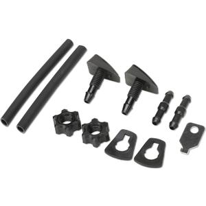 2 x MITZONE Universal Windshield Washer Nozzle Kit Replace 47137, The screw-on style nozzles (Universal Windshield Washer Nozzle)
