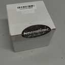 GREENTIME 12 Pcs Glitter Poinsettia 5.5" Artificial Flowers Christmas with Clips Stems Xmas Tree Ornaments for New Year Party Stairs Fireplace Porch Balcony Garden Church Wreath Decoration (White)