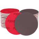 12Pcs 6 Inch Hook and Loop Sanding Sponge Discs 3000 Grit Wet Dry Sanding Pads, Foam Sandpaper for Random Orbital Sander, Curved Surface Large-Area Sanding Polishing for Metal Wood Automotive