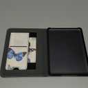 CoBak Stand Case for 7" Kindle Paperwhite 12th Gen 2024 and Kindle Colorsoft with Hand Strap - Compatible with iPhone MagSafe, for Samsung/Belkin/Anker Wireless Charging Pads, Durable, Auto Sleep Wake