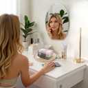 kimteny 6 Pack 100% Cotton Washcloths, Dual-Sided Design (Terry + Gauze) Facecloths, 13x13 Inch Ginghqm Washrags, Soft & Skin-Friendly, for Bathroom, Kitchen & Household (Pink, 13x13 Inches)