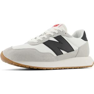New Balance Men's 237 V1 Sneaker (10, White/Brighton Grey/Black)