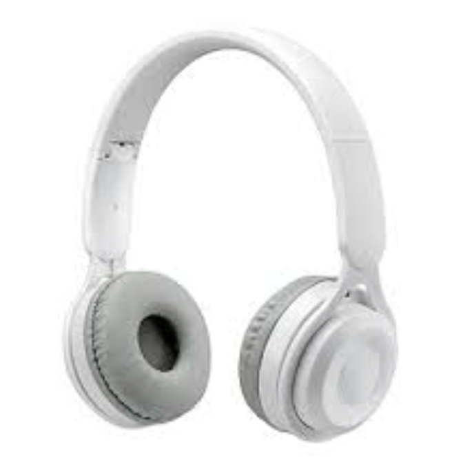 Bluetooth Wireless Headphones, White
