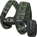 Weighted Vest Woman BeatBoost 5 10 15 20 25 30 lb Weight Vest with Ironsand for Walking Strength Training Running Workout (Green)