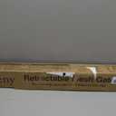 Retractable Baby Gates for Doorways, 58" Extra Wide Mesh Child Dog Gate for Stairs, 34" Tall Toddler Pet Gate Indoor and Outdoor, Easy Install, Essential for Home Safety, Black