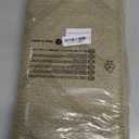 hicorfe Front Door Mat Outside Entrance,32"x40" Absorbent Muddy Dirt Resist Welcome Door Mats Outdoor Indoor,Stain and Fade Resistant,Non Slip Backing Entry Mat Doormat for Entryway(Beige)