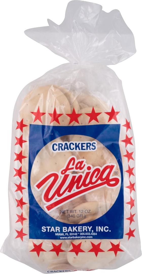 2 x La Unica, Regular Crackers, 12 oz (EXP 12/31/24)