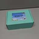 Rainbow Bridge Pet Memorial Gifts for Dogs Cats, Loss of Dog Sympathy Gift with Paw Prints Photo Frame Key Chain & Sympathy Card for Pets Lovers(Keychain with Blue Paw)