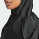 Adidas Womens 3 Stripes Swim Hijab (Medium, Black)