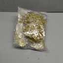 Choonshow 18 Pcs Large Poinsettia Flowers Set - 6"& 9" Artificial Christmas Flowers with Clips for Xmas Tree, Wreath Decor Decorator-Grade Xmas Decorations for Home, Champagne Gold