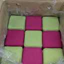 nets Tribe Magnetic Soft Building Blocks for Kids, Magnetic Blocks, Big Blocks, Educational Toys, Incredibly Fun Building Block for Children (Rose red+Green)