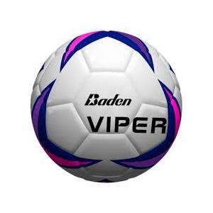 Baden Micro Mini Soccer Ball, White/Pink
