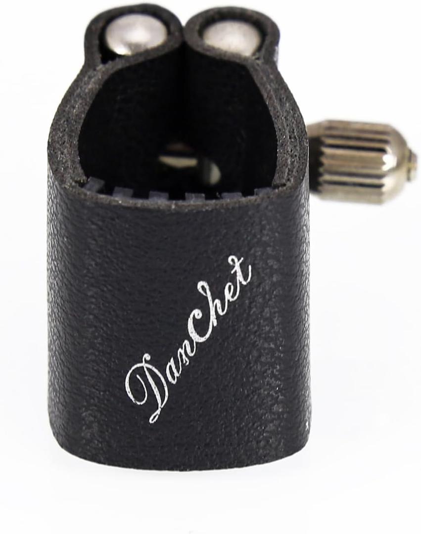 Tenor Saxophone Sax Ligature Fastener, Leather Ligature for Tenor Saxophone