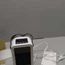 Small Space Heater for Indoor Use, Portable Desk Heater with 2s Instant Warmth, 1200W Ceramic Heating, Dual Power Modes, Timer & Overheat Protection  Personal Space Heater for Bedroom, Office, Home (White)