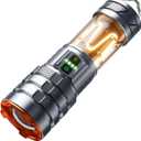 G580 Camping Flashlights,3000 Lumens 5000mAh Super Bright High Lumens Rechargeable Flashlight with 11 Modes,Waterproof,Adjustable LED Multi-Flashlight for Car,Outdoor,Camping,Walking,Tactical