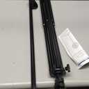 Dartboard with Stand, 34"-74" Adjustable Height Dartboard Stand for Adults, 18" Dart Board, Sturdy Tripod, Portable Design with 6 Darts for Travel, Home, Bars, or Outdoor Games