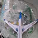 PowerTRC Kids Airplane Toys, Bump & Go Action Toddler Toy Airplane with LED Flashing Light, Music, Airplane Sound, Great Gift for Boys Girls Ages 3-12