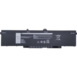 9JRV0 Replacement Laptop Battery Compatible with Dell Latitude 5521 5531 / Precision 3561 3571 / Alienware m17 R5 AMD Series Laptop 00P3TJ 0P3TJ 0R05P0 R05P0 05RGW - 11.4V 97Wh